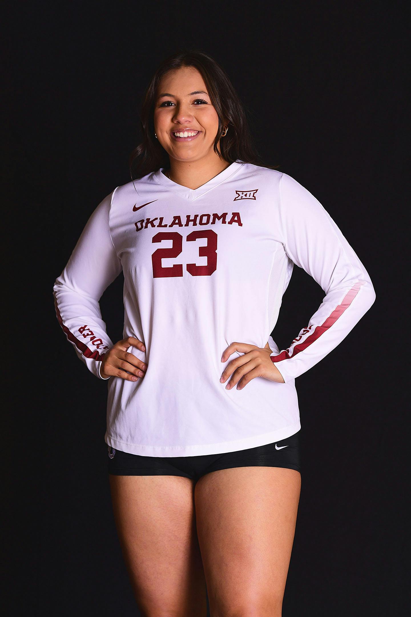 Mele's second picture wearing an OU jersey